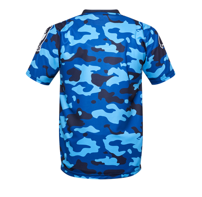 Soccer Junky (サッカージャンキー)【昇華】サッカーシャツ ブルー：背面